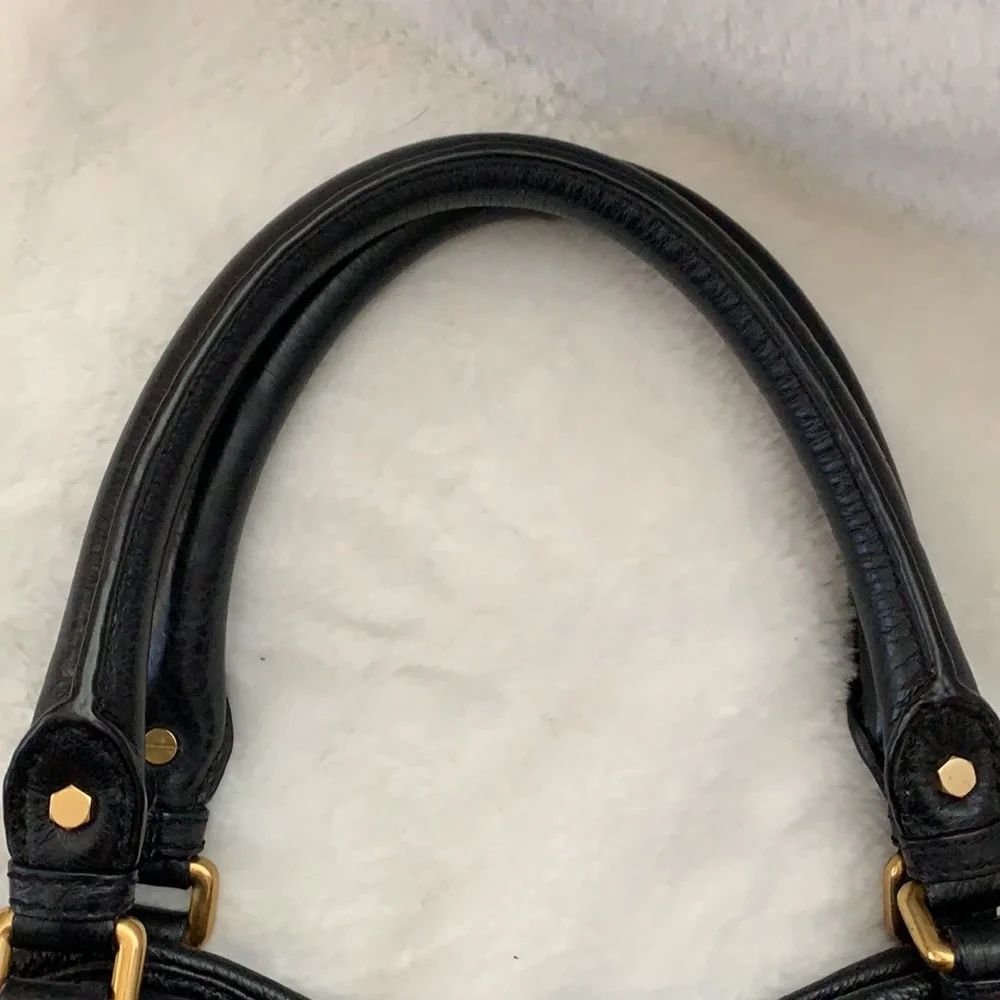 Marc by Marc Jacobs MBMJ large 2000’s slouchy black leather bag